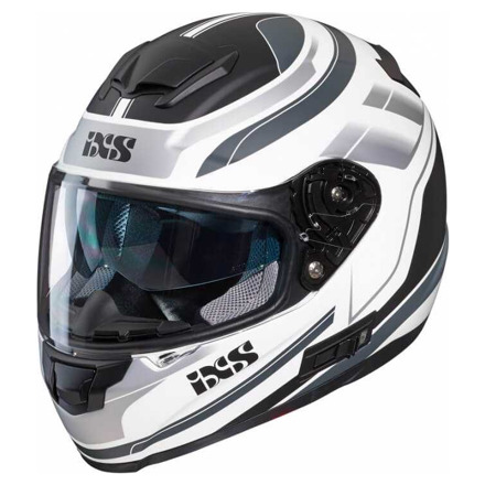 IXS 215 2.0 Motorhelm, Wit-Grijs (1 van 1)