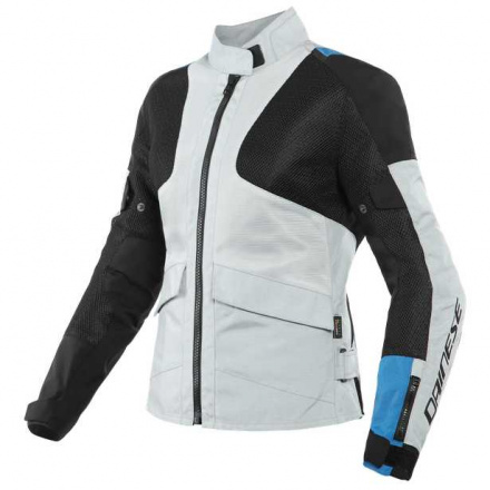 Dainese AIR TOURER LADY TEX JACKET, Zwart-Wit-Beige (1 van 3)