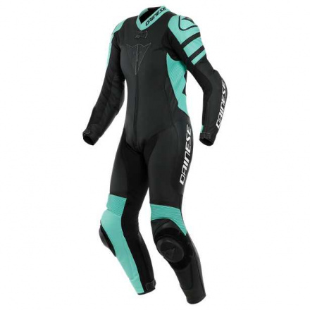 KILLALANE 1 PC. PERF. LADY LEATHER SUIT - Zwart-Groen