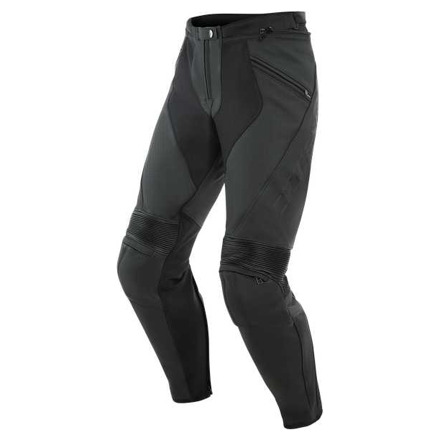 Dainese PONY 3 PERF. LEATHER PANTS, Zwart (1 van 3)