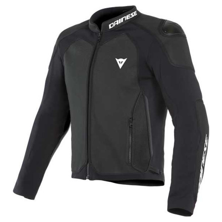 Dainese INTREPIDA LEATHER JACKET, Mat Zwart (1 van 3)