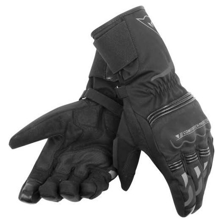 TEMPEST UNISEX D-DRY LONG GLOVES - Zwart-Zwart