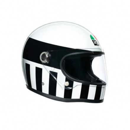 AGV X3000 Invictus, Wit-Zwart (1 van 8)