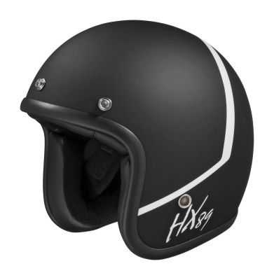 Jet Helm Ixs 89 2.0 - Mat Zwart-Wit