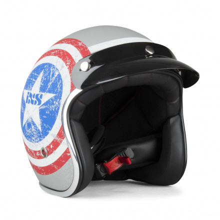 IXS HX 89 American II, Grijs (4 van 4)