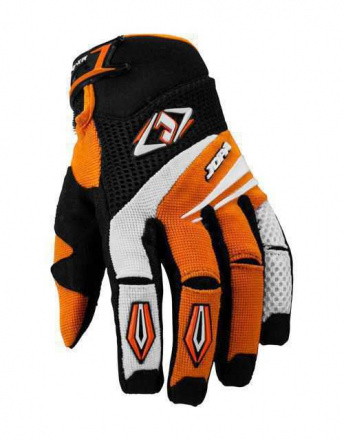 MX-4 Kids Crosshandschoenen - Zwart-Oranje