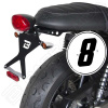 Barracuda Tail Tidy Triumph Street Twin, N.v.t. (Afbeelding 1 van 5)