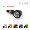 Barracuda Knipperlichten S-led 3 B-lux (paar), Zilver (Afbeelding 1 van 4)