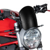 Barracuda Windscherm Classic Aluminium Ducati Monster 797 (2019 -), Zilver (Afbeelding 1 van 7)