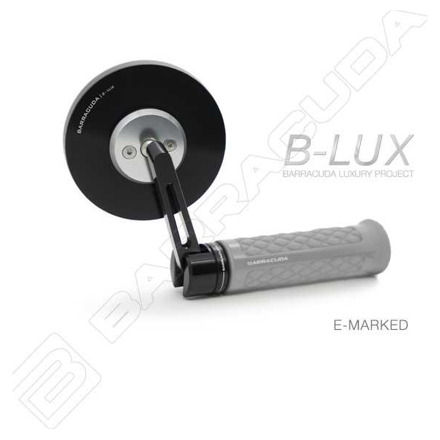 Barracuda Spiegels Skin-s/bar End (paar), Zwart (1 van 1)