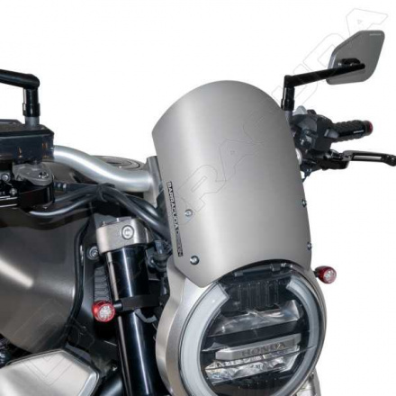 Barracuda Windscherm Classic Aluminium Honda CB, Zilver (2 van 5)