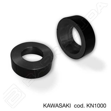 Barracuda Kawasaki Adaptors Voor De Remhendelprotectors En Bar End Spiegels(set), N.v.t. (1 van 2)