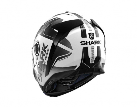 Shark Spartan 1.2 Karken, Wit-Zwart (3 van 6)