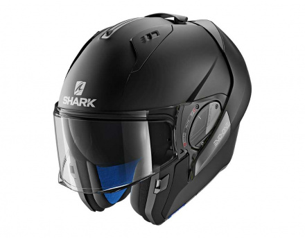 Shark Evo-one 2 Blank Mat, Mat Zwart (2 van 9)
