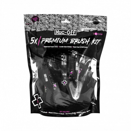 Muc-Off Borstelset, 5X Premium Brush Kit, N.v.t. (1 van 2)