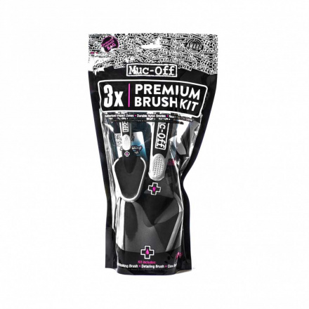 Muc-Off Borstelset, 3X Premium Brush kit, N.v.t. (2 van 2)