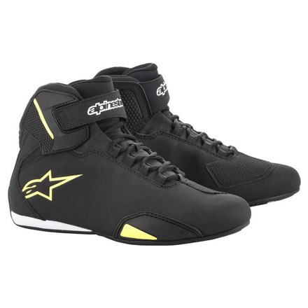 Alpinestars Sektor Riding Motorschoenen, Zwart-Fluor (1 van 2)