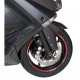 Barracuda Wheel Stripes For Motorbike, Zwart (Afbeelding 9 van 9)