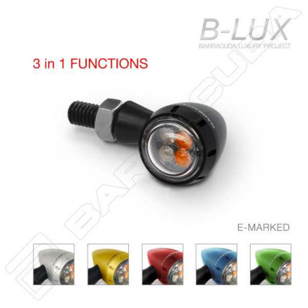 Barracuda Knipperlichten S-led 3 B-lux (paar), Rood (1 van 4)