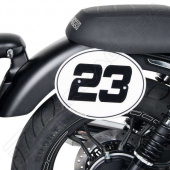 Nummerbord Set Moto Guzzi V7 Ii - N.v.t.