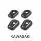 Barracuda Indicator Bracket Specific For Kawasaki Front - 2012+ (kit), N.v.t. (6 van 9)
