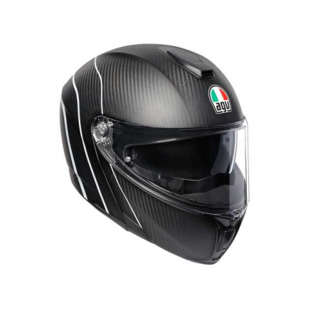 AGV Sportmodular Refractive, Carbon-Zilver-Antraciet (2 van 7)