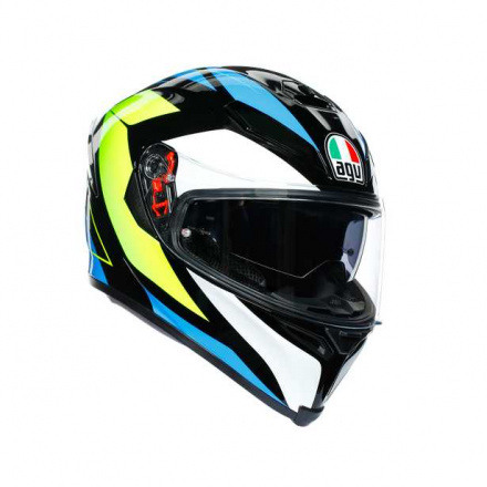 AGV K-5 S Core, Zwart-Blauw-Geel (2 van 5)