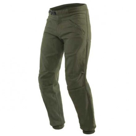 Dainese TRACKPANTS TEX PANTS, Olijfgroen (1 van 1)