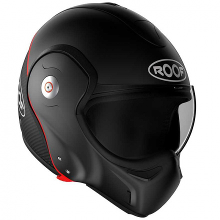 Roof ROOF 012760 Boxxer Carbon Motorhelm, Mat Zwart (3 van 4)