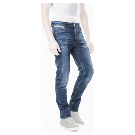 Motto Wear Roma Motorbroek, Blauw (1 van 1)