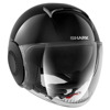 Shark SHARK NANO SWAROVSKI DUAL BLACK BLACK, Zwart (Afbeelding 1 van 3)