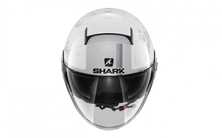 Shark SHARK SHARK NANO TRIBUTE RM, Wit-Zilver (2 van 4)
