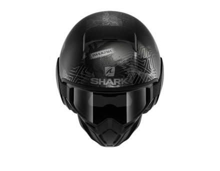 Shark SHARK STREET DRAK KRULL Mat, Zwart-Antraciet (2 van 5)