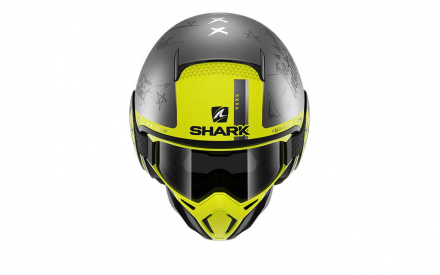 Shark SHARK STREET DRAK TRIBUTE RM Mat, Antraciet-Geel (2 van 5)