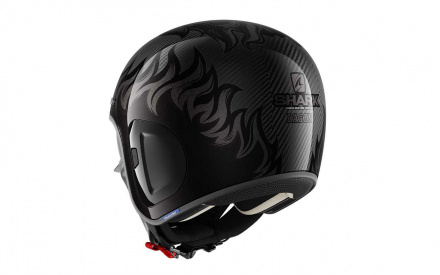 Shark SHARK S-DRAK 2 CARBON DAGON, Carbon Chrome Antraciet (3 van 3)