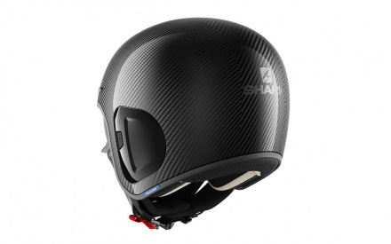 Shark SHARK S-DRAK 2 CARBON SKIN, Carbon-Zwart-Zilver (3 van 3)