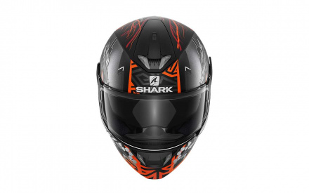 Shark SHARK SKWAL 2 NOXXYS Mat, Zwart-Oranje-Zilver (2 van 3)