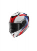 SHARK SPARTAN GT TRACKER - Wit-Blauw-Zwart