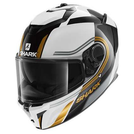Shark SHARK SPARTAN GT TRACKER, Wit-Zwart-Goud (1 van 3)