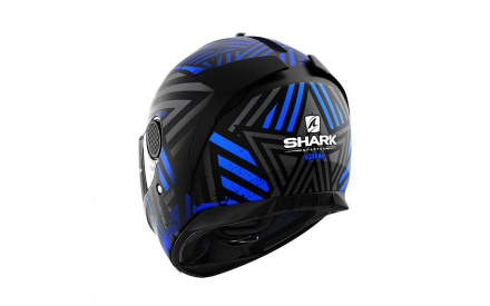 Shark SHARK SPARTAN 1.2 KOBRAK Mat, Zwart-Blauw (3 van 3)