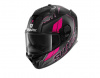 SHARK SPARTAN GT RYSER Mat Black Antracite - Zwart-Roze