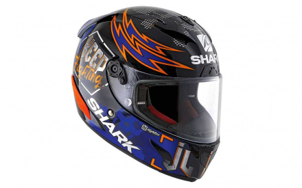 Shark SHARK RACE-R PRO LORENZO CATALUNYA GP 2019 GP, Zwart-Oranje-Blauw (5 van 5)