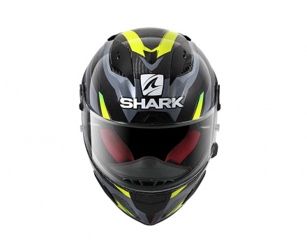 Shark SHARK RACE-R PRO CARBON ASPY  Carbon Antracite Yellow, Zwart-Antraciet-Fluor (2 van 3)
