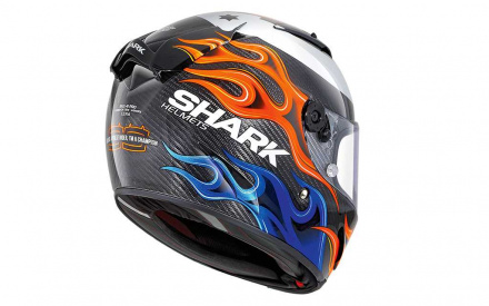 Shark SHARK RACE-R PRO CARBON LORENZO 2019  Carbon Blue Red, Carbon-Blauw (4 van 4)