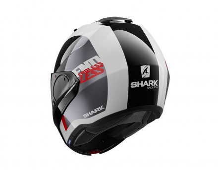 Shark SHARK EVO ES ENDLESS, Zwart-Wit (2 van 6)