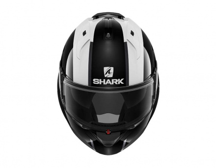 Shark SHARK EVO ES ENDLESS, Zwart-Wit (3 van 6)