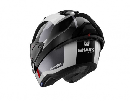 Shark SHARK EVO ES ENDLESS, Zwart-Wit (5 van 6)