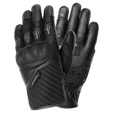 Axis Mesh Korte Motorhandschoenen - Zwart