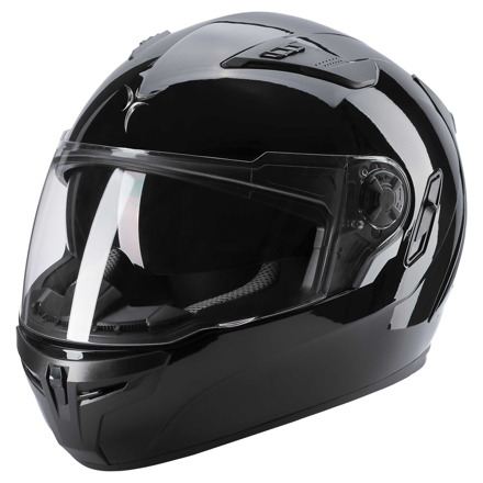 SECA Falcon II Pi full-face d/visor, Zwart (1 van 2)
