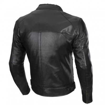 SECA Bonneville Perforated Leren Motorjas, Zwart (2 van 2)